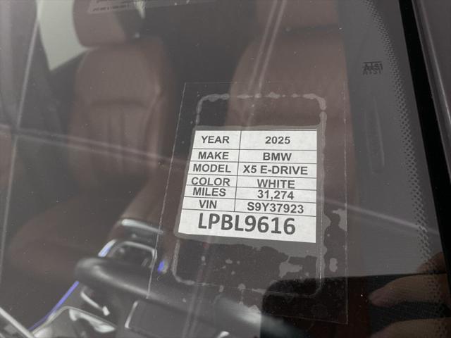 2025 BMW X5 xDrive50e