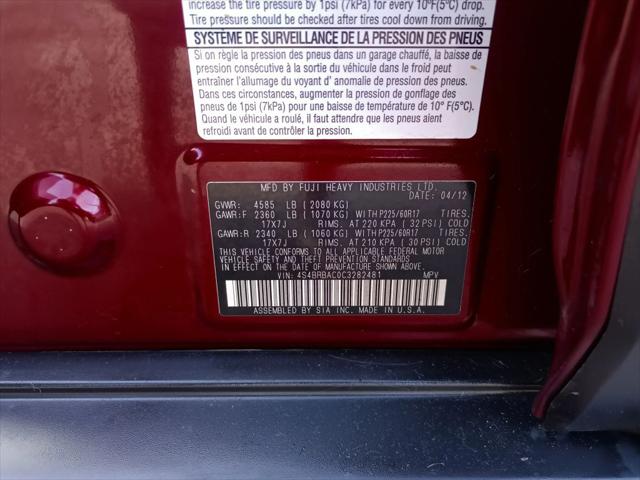 2012 Subaru Outback 2.5i