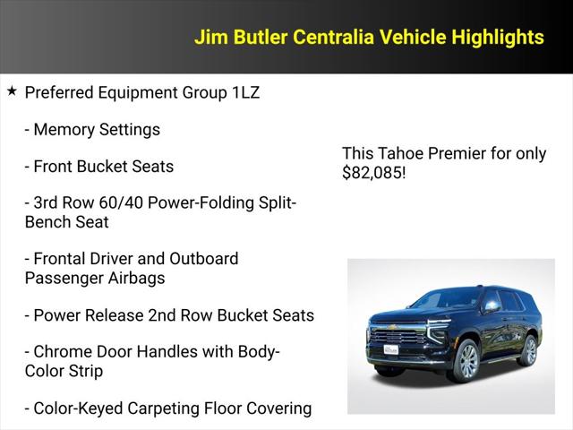 2026 Chevrolet Tahoe 4WD Premier