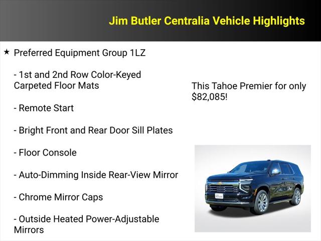 2026 Chevrolet Tahoe 4WD Premier