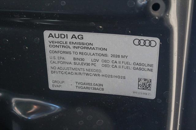 2026 Audi A3 Premium Plus 40 TFSI quattro S tronic
