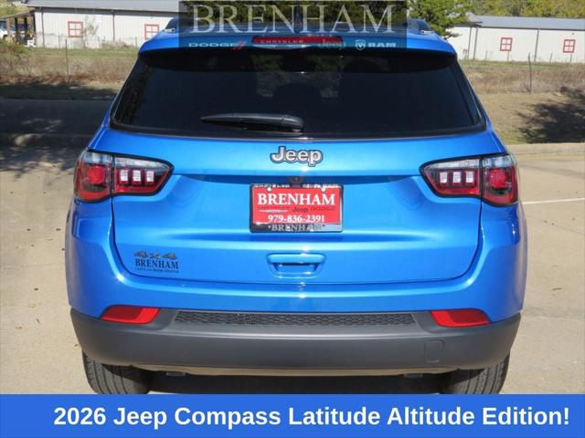2026 Jeep Compass Latitude Altitude