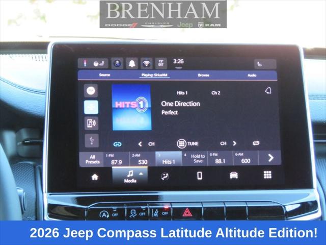 2026 Jeep Compass Latitude Altitude