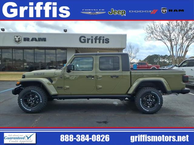 2026 Jeep Gladiator GLADIATOR WILLYS 4X4 2026 Jeep Gladiator GLADIATOR WILLYS 4X4