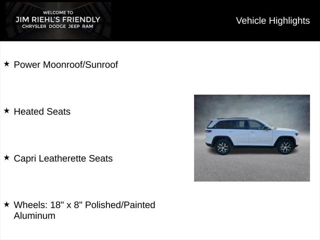 2025 Jeep Grand Cherokee GRAND CHEROKEE LIMITED 4X4