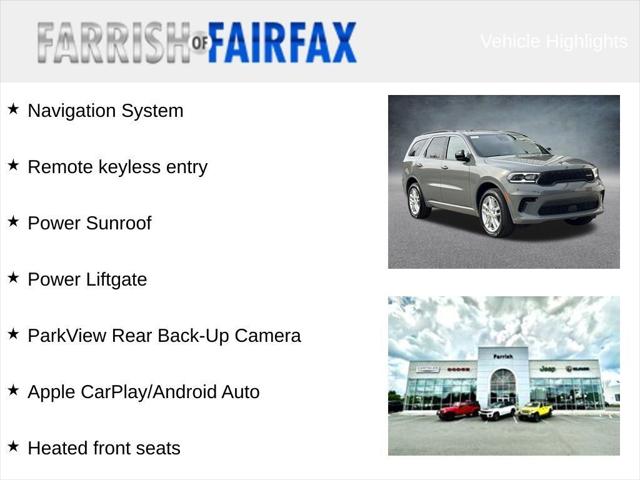 2026 Dodge Durango DURANGO GT PLUS AWD 2026 Dodge Durango DURANGO GT PLUS AWD