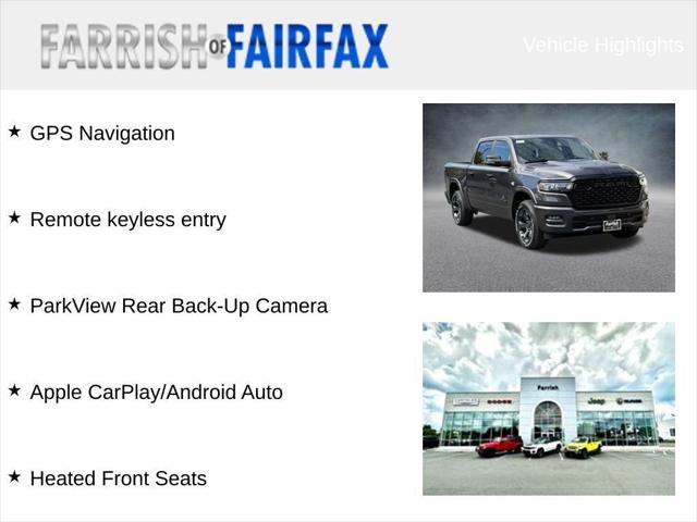 2026 RAM 1500 RAM 1500 BIG HORN CREW CAB 4X4 57 BOX 2026 RAM 1500 RAM 1500 BIG HORN CREW CAB 4X4 57 BOX