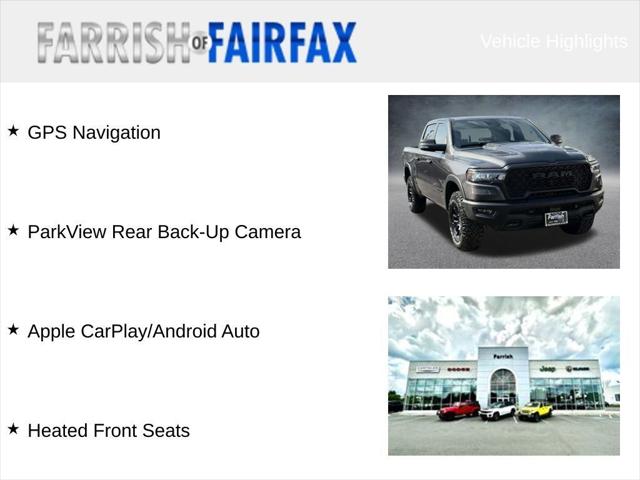 2026 RAM 1500 RAM 1500 REBEL CREW CAB 4X4 57 BOX 2026 RAM 1500 RAM 1500 REBEL CREW CAB 4X4 57 BOX