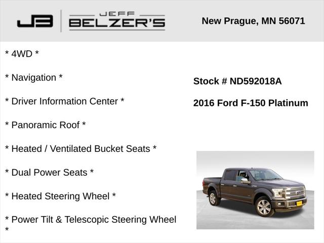 2016 Ford F-150 Platinum 2016 Ford F-150 Platinum