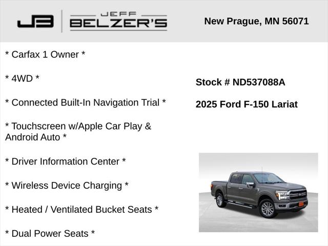 2025 Ford F-150 LARIAT 2025 Ford F-150 LARIAT