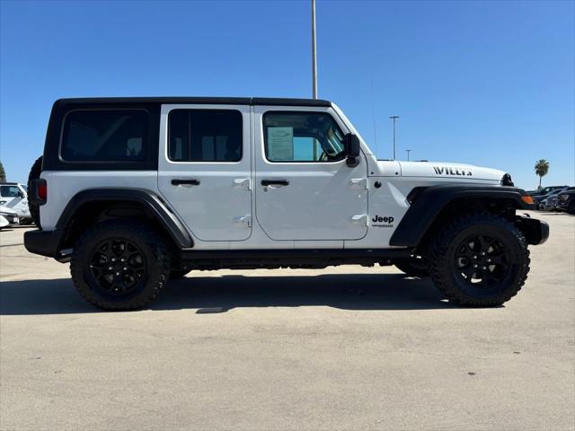 2021 Jeep Wrangler Unlimited Willys Sport 4x4 2021 Jeep Wrangler Unlimited Willys Sport 4x4