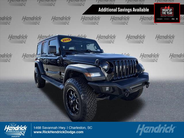 2018 Jeep Wrangler Unlimited Sport S 4x4 2018 Jeep Wrangler Unlimited Sport S 4x4