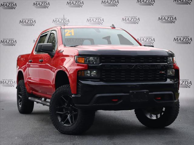 2021 Chevrolet Silverado 1500 4WD Crew Cab Short Bed Custom Trail Boss