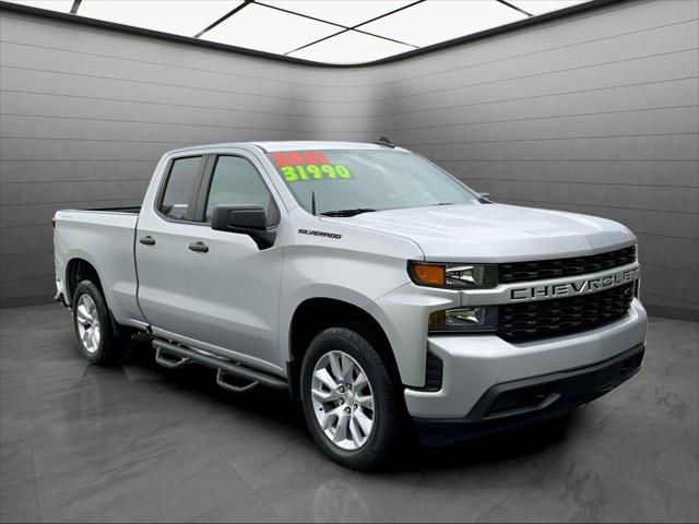 2021 Chevrolet Silverado 1500 4WD Double Cab Standard Bed Custom 2021 Chevrolet Silverado 1500 4WD Double Cab Standard Bed Custom