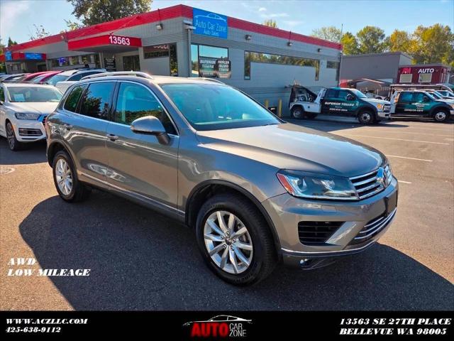 2015 Volkswagen Touareg V6 Sport for sale in Bellevue, WA