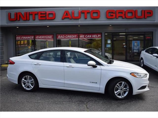 2018 Ford Fusion Hybrid S for sale in Putnam, CT