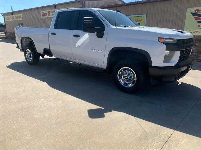 2021 Chevrolet Silverado 2500HD 4WD Crew Cab Long Bed WT for sale in Blanchard, OK