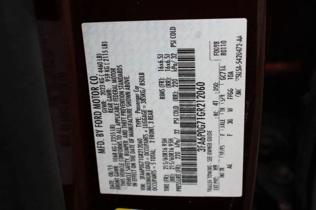 2016 Ford Fusion S
