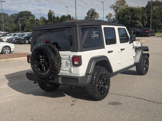 2021 Jeep Wrangler Unlimited Willys Sport 4x4 2021 Jeep Wrangler Unlimited Willys Sport 4x4