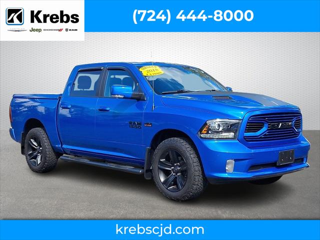 2018 RAM 1500 Sport Crew Cab 4x4 57 Box
