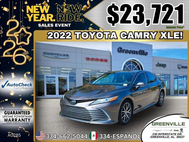 2022 Toyota Camry XLE 2022 Toyota Camry XLE