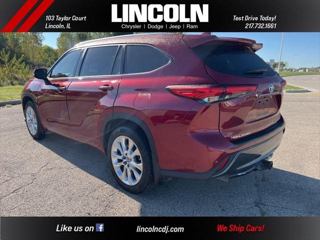 2020 Toyota Highlander Limited 2020 Toyota Highlander Limited