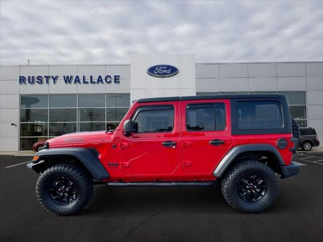 2022 Jeep Wrangler Unlimited Willys 4x4 for sale in Dandridge, TN