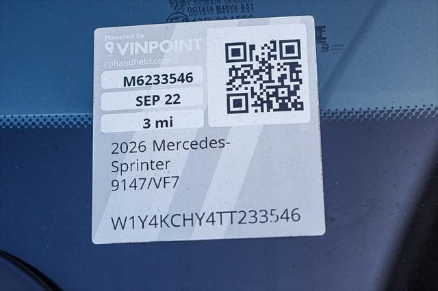 2026 Mercedes-Benz Sprinter Cargo Van High Roof 4-Cyl Diesel