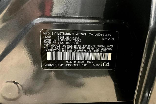 2024 Mitsubishi Mirage G4 BE