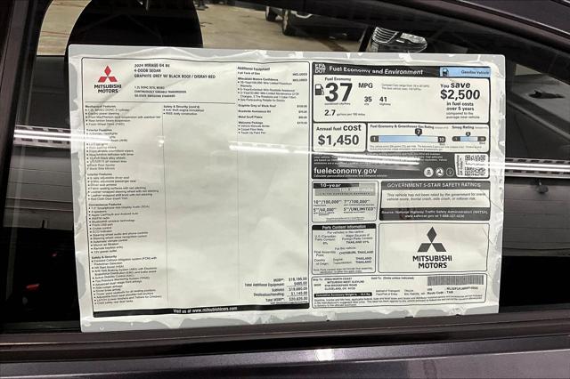 2024 Mitsubishi Mirage G4 BE