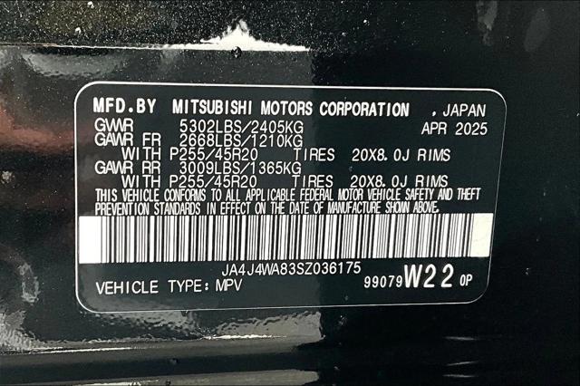 2025 Mitsubishi Outlander PLATINUM EDITION 2.5 S-AWC