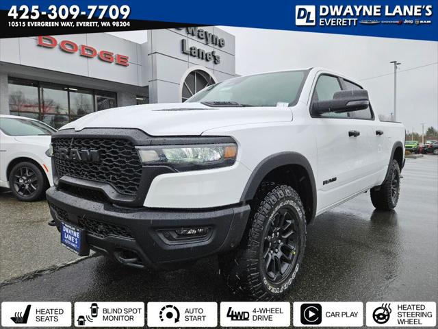2026 RAM Ram 1500 RAM 1500 REBEL CREW CAB 4X4 57 BOX