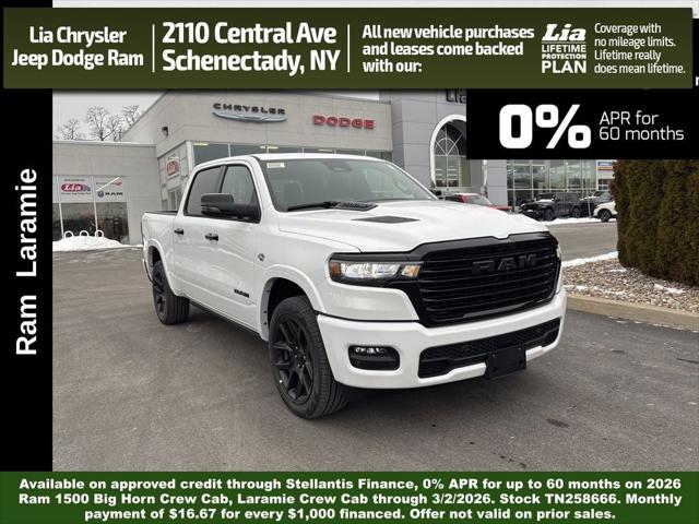2026 RAM Ram 1500 RAM 1500 LARAMIE CREW CAB 4X4 57 BOX