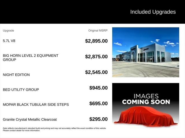 2026 RAM Ram 1500 RAM 1500 BIG HORN CREW CAB 4X4 57 BOX