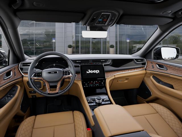 New 2025 Bright White Clear-Coat Exterior Paint Jeep Summit image 78