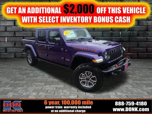 2026 Jeep Gladiator GLADIATOR MOJAVE X 4X4