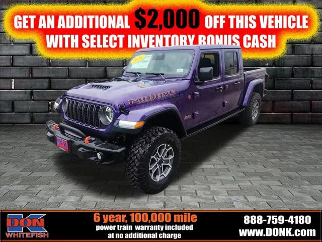 2026 Jeep Gladiator GLADIATOR MOJAVE X 4X4