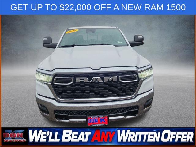 2026 RAM 1500 RAM 1500 BIG HORN CREW CAB 4X4 57 BOX