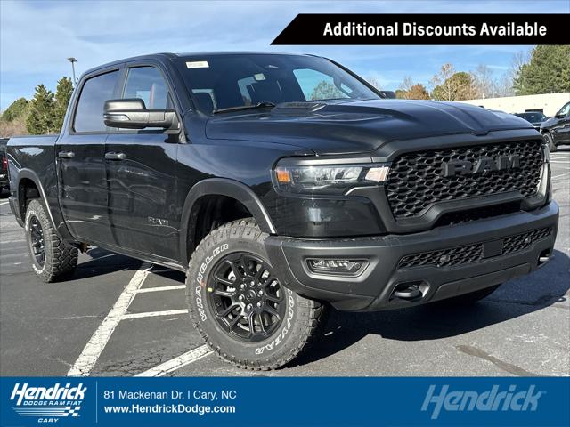 2026 RAM Ram 1500 RAM 1500 REBEL CREW CAB 4X4 57 BOX