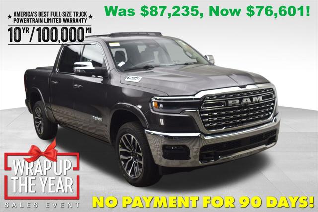 2026 RAM Ram 1500 RAM 1500 LIMITED LONGHORN CREW CAB 4X4 57 BOX