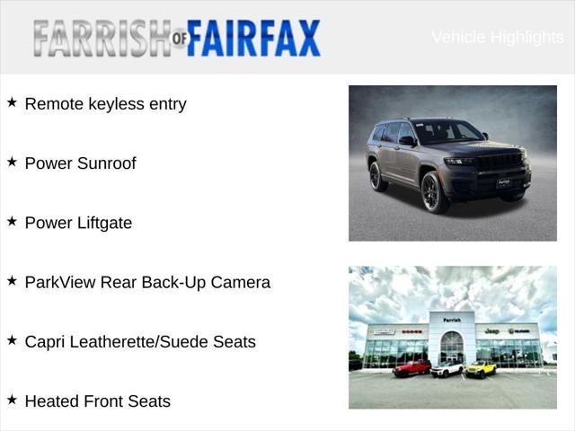 2025 Jeep Grand Cherokee GRAND CHEROKEE L ALTITUDE X 4X4