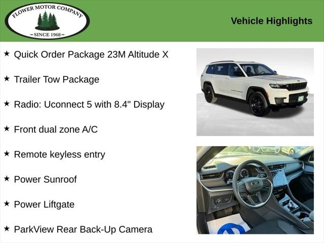 2025 Jeep Grand Cherokee GRAND CHEROKEE L ALTITUDE X 4X4