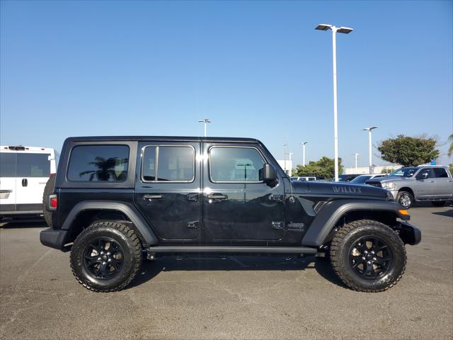 2021 Jeep Wrangler Unlimited Willys 4x4 2021 Jeep Wrangler Unlimited Willys 4x4