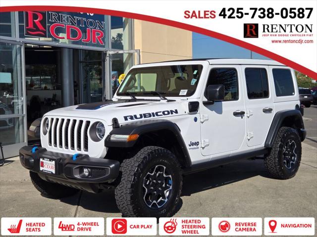 2022 Jeep Wrangler 4xe Unlimited Rubicon 4x4 2022 Jeep Wrangler 4xe Unlimited Rubicon 4x4