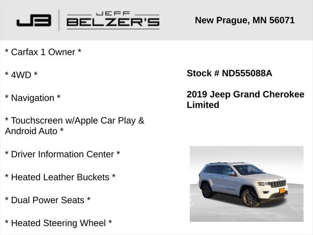 2019 Jeep Grand Cherokee Limited 4x4 2019 Jeep Grand Cherokee Limited 4x4
