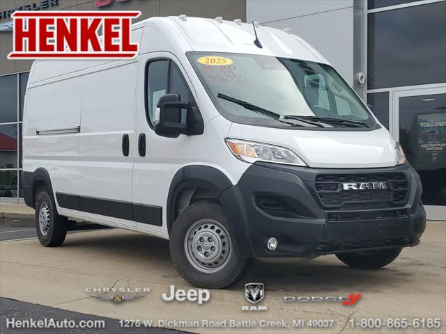 2025 RAM ProMaster 2500 Cargo Van Tradesman High Roof 159 WB w/Pass Seat 2025 RAM ProMaster 2500 Cargo Van Tradesman High Roof 159 WB w/Pass Seat