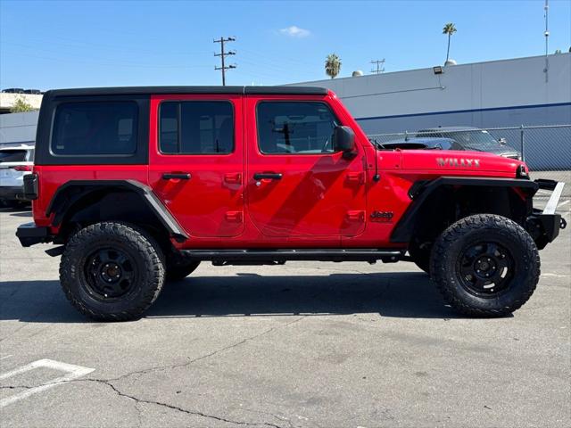 2022 Jeep Wrangler Unlimited Willys 4x4 2022 Jeep Wrangler Unlimited Willys 4x4