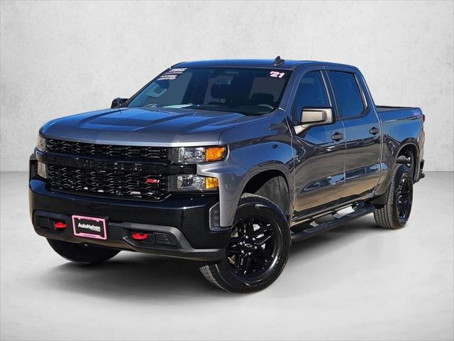 2021 Chevrolet Silverado 1500 4WD Crew Cab Short Bed Custom Trail Boss
