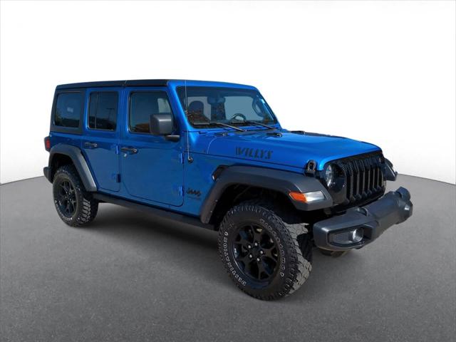 2021 Jeep Wrangler Unlimited Willys 4x4 2021 Jeep Wrangler Unlimited Willys 4x4
