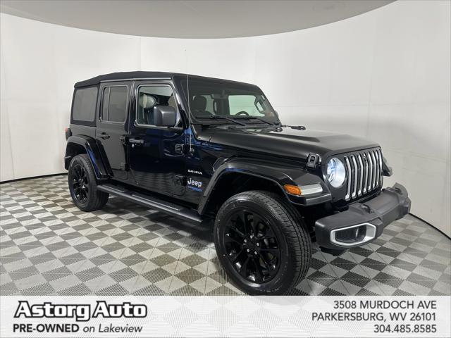 2021 Jeep Wrangler 4xe Unlimited Sahara 4x4 2021 Jeep Wrangler 4xe Unlimited Sahara 4x4
